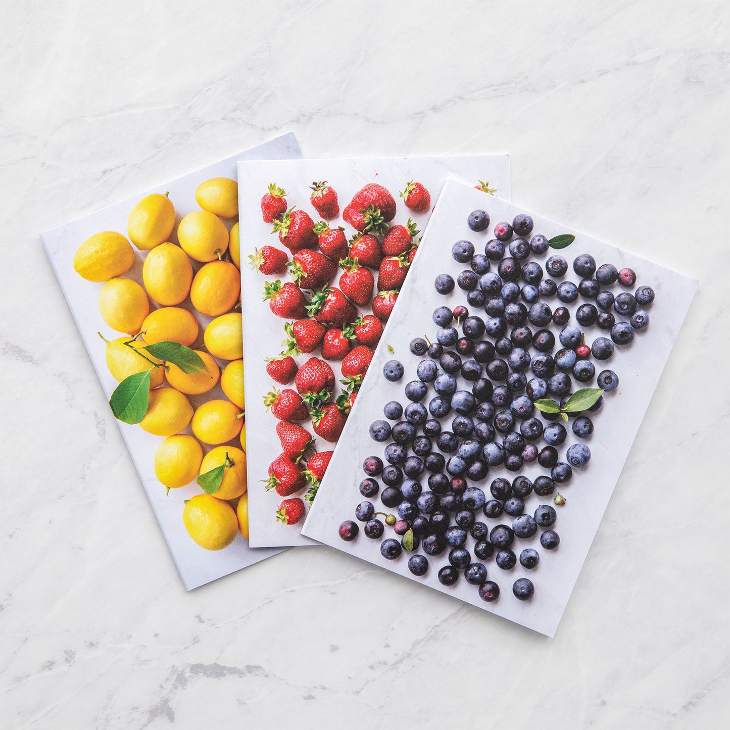 Fresh Fruit Greeting Cards (Set of 3)